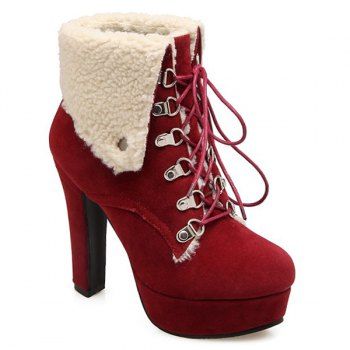 Red Boots For Women | Womens Winter Boots Cheap Online | DressLily.com